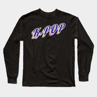 Vintage K-POP Long Sleeve T-Shirt